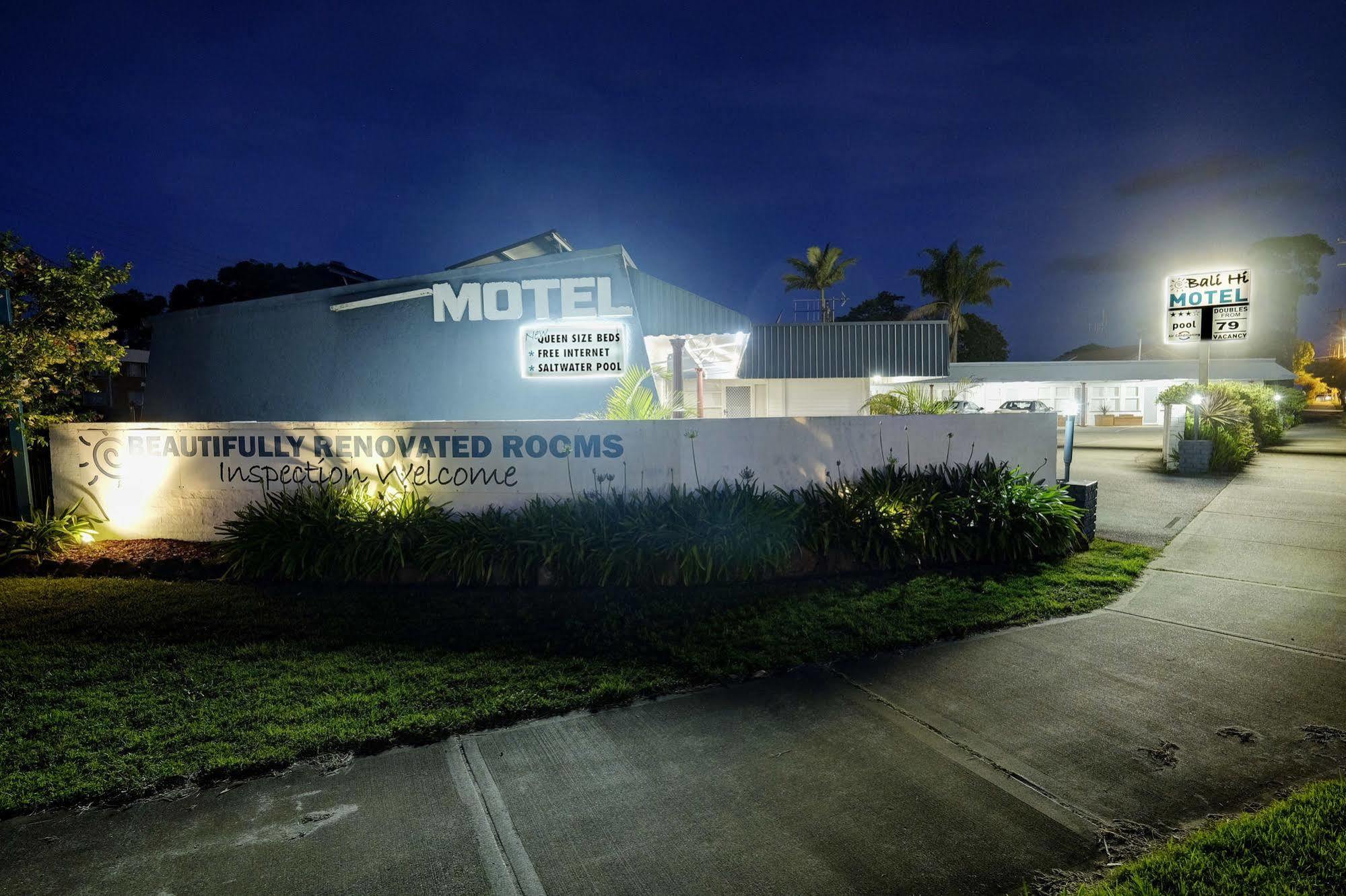 Bali Hi Motel Tuncurry Exterior foto